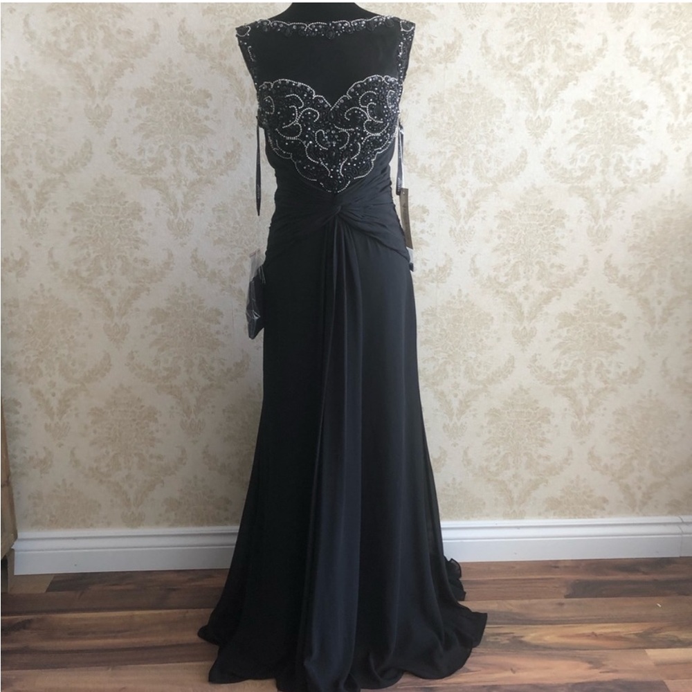 BNWT Montage by Mon Cheri beaded gown